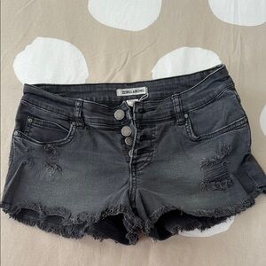 Billabong Women's Black Denim Shorts
